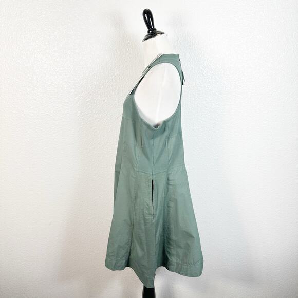 Daily Practice NWT by Anthropologie Women’s Sleeveless Halter Dress in Green XL - Picture 4 of 16